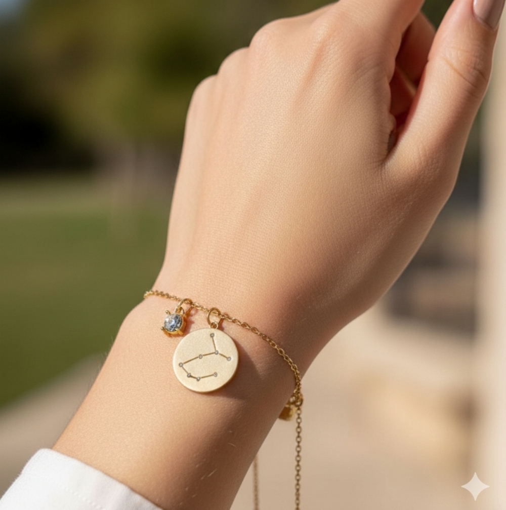 New APT. 9| 3 Pc Dangle  SCORPIO Zodiac Dangle Charm